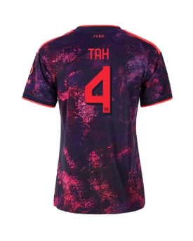 Bayern Munich Jonathan Tah #4 Maglia Gara Terza Repliche 2026-27 Donna Maniche Corte Bayern Munich Jonathan Tah #4 Maglia Gara Terza Repliche 2026-27 Donna Maniche Corte
